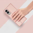 Pouzdro Dux Ducis SKIN PRO pro Samsung S25 Edge - růžové