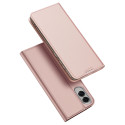 Pouzdro Dux Ducis SKIN PRO pro Samsung S25 Edge - růžové