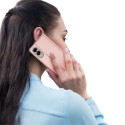 Pouzdro Dux Ducis SKIN PRO pro Samsung S25 Edge - růžové