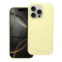 Kryt Roar CLOUD SKIN pro iPhone 16 Pro – světle žlutý