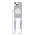 Pouzdro Tech-Protect MagNecklace MagSafe pro iPhone 15 - šedé