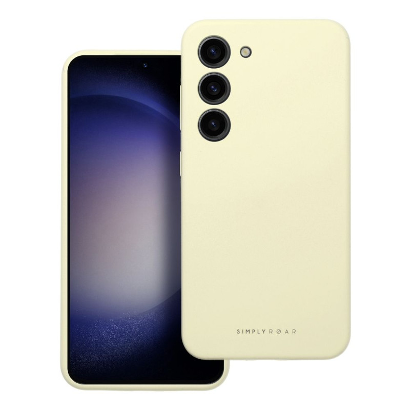 Kryt Roar CLOUD SKIN pro XIAOMI Redmi 17C 4G / 14C - světle žlutá