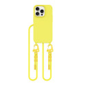 Pouzdro Tech-Protect MagNecklace MagSafe pro iPhone 15 Pro - žluté