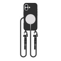 Pouzdro Tech-Protect MagNecklace MagSafe pro iPhone 16 - černé