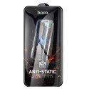 Ochranné sklo Hoco HD Anti-static iPhone 17 černý rámeček