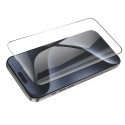 Ochranné sklo Hoco HD Anti-static iPhone 17 černý rámeček