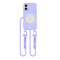 Pouzdro Tech-Protect MagNecklace MagSafe pro iPhone 16 - fialové
