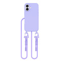 Pouzdro Tech-Protect MagNecklace MagSafe pro iPhone 16 - fialové