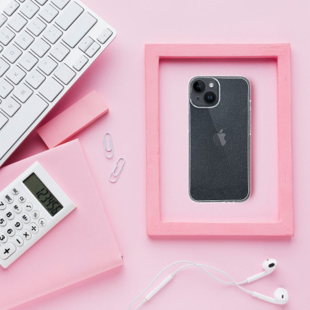 Kryt 2 mm Blink pro iPhone 13 – průhledný