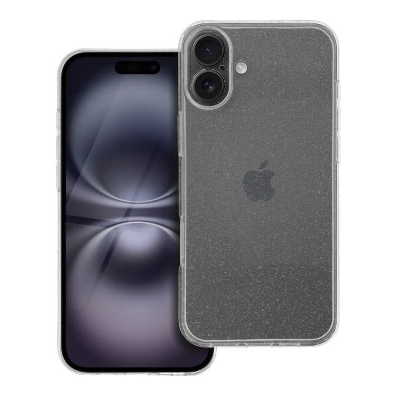 Kryt CLEAR CASE 2 mm BLINK pro iPhone 16 Plus - transparentní