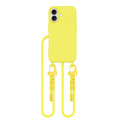 Pouzdro Tech-Protect MagNecklace MagSafe pro iPhone 16 - žluté