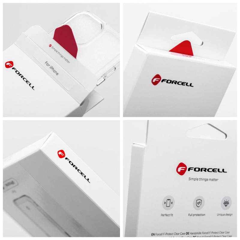 Kryt Forcell F-PROTECT pro Samsung A25 - transparentní