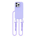 Pouzdro Tech-Protect MagNecklace MagSafe pro iPhone 16 Pro Max - fialové