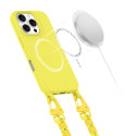 Pouzdro Tech-Protect MagNecklace MagSafe pro iPhone 16 Pro Max - žluté