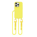 Pouzdro Tech-Protect MagNecklace MagSafe pro iPhone 16 Pro Max - žluté