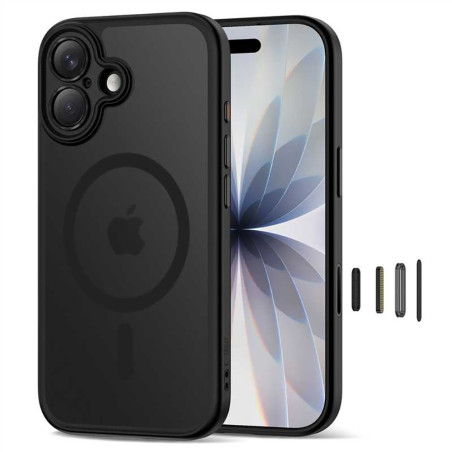 Pouzdro Tech-Protect MagPeak MagSafe CC pro iPhone 17 – matná černá