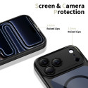 Pouzdro Tech-Protect MagPeak MagSafe CC pro iPhone 17 Pro – Black / Clear