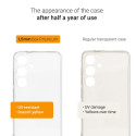 Kryt Case 1,5 mm pro Samsung A35 – transparentní černá