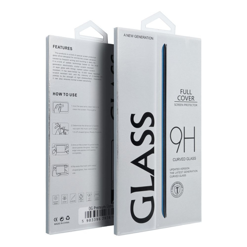 Ochranné sklo OG OG 6D Premium Glass pro Xiaomi Redmi Note 13 Pro+ 5G - černé