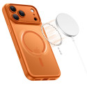 Pouzdro Tech-Protect MagPeak MagSafe CC pro iPhone 17 Pro Max – matné kosmické oranžové