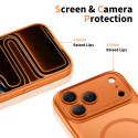 Pouzdro Tech-Protect MagPeak MagSafe CC pro iPhone 17 Pro Max – matné kosmické oranžové