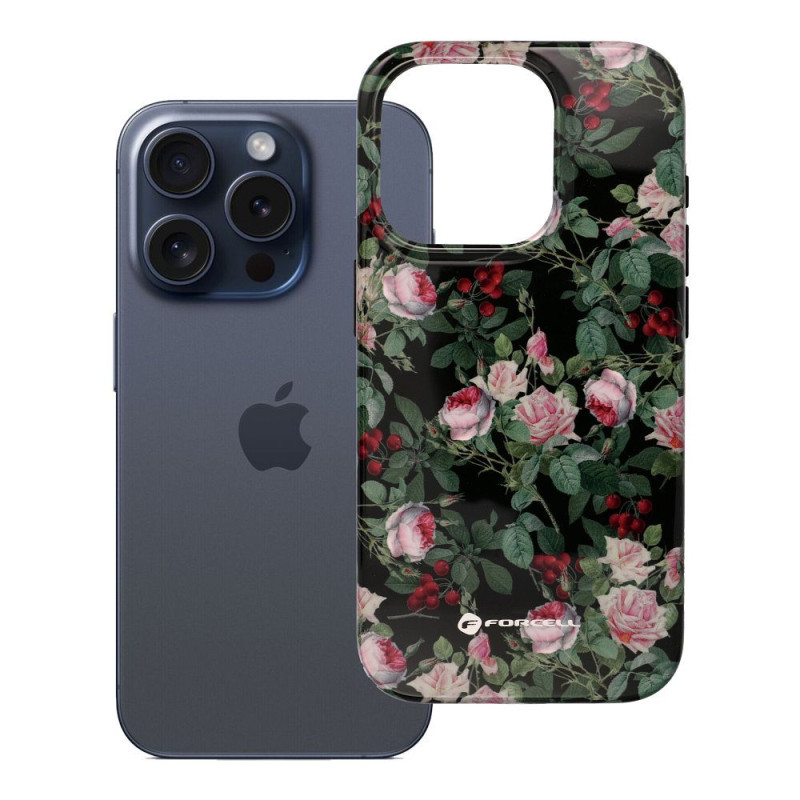 Kryt Forcell F-PROTECT Mirage pro iPhone 15 PRO - rose drama