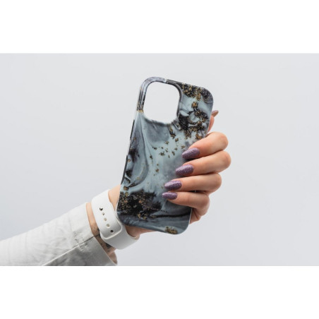 Kryt Forcell F-PROTECT Mirage pro iPhone 15 Pro Max - silver fog