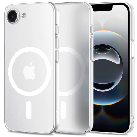 Pouzdro Tech-Protect Magslim MagSafe pro Apple iPhone 16e – matný/ledový