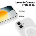 Pouzdro Tech-Protect MagSlim MagSafe pro iPhone 17 – matné bílé