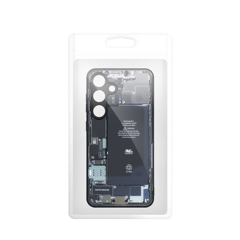 Kryt TECH design 2 pro Samsung A35 - černý