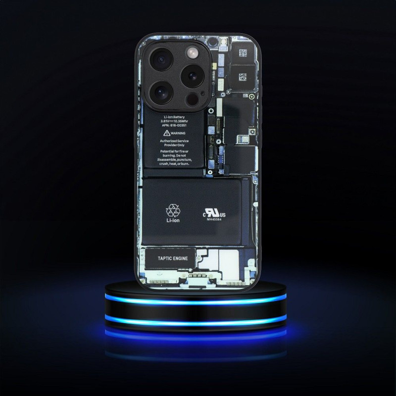 Kryt TECH design 2 pro iPhone 14 PRO - černý