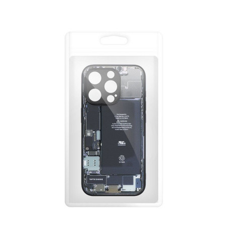 Kryt TECH DESIGN 2 pro iPhone 12 Pro - černý