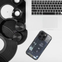 Kryt TECH DESIGN 2 pro iPhone 12 Pro - černý