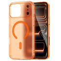 Pouzdro Tech-Protect MagSlim MagSafe pro iPhone 17 Pro – matná Cosmic Orange