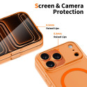 Pouzdro Tech-Protect MagSlim MagSafe pro iPhone 17 Pro – matná Cosmic Orange