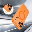Pouzdro Tech-Protect MagSlim MagSafe pro iPhone 17 Pro – matná Cosmic Orange
