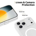 Pouzdro Tech-Protect MagSlim MagSafe pro iPhone 17 Pro – matné bílé