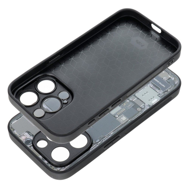 Kryt TECH design 2 pro iPhone X - černý