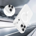 Pouzdro Tech-Protect MagSlim MagSafe pro iPhone 17 Pro – matné bílé