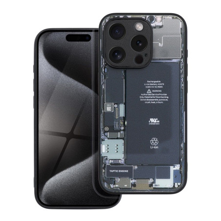 Kryt TECH design 2 pro iPhone 7/8/SE/SE2022 – černý