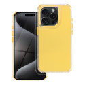 Kryt MATRIX pro iPhone 15 Pro – žlutý