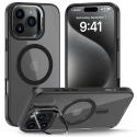 Pouzdro Tech-Protect MagStand MagSafe pro Apple iPhone 16 Pro Matná černá