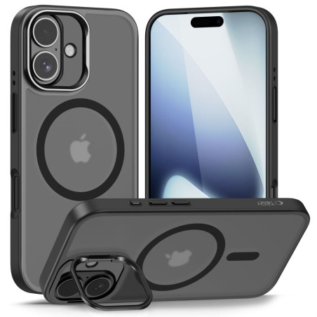 Pouzdro Tech-Protect MagStand MagSafe pro iPhone 17 – matné černé