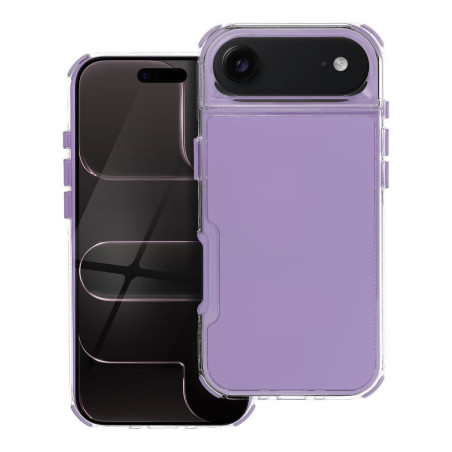 Kryt MATRIX pro iPhone 17 - světle fialový