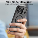 Pouzdro Tech-Protect MagStand MagSafe pro iPhone 17 Pro Max – matné černé