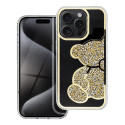 Kryt TEDDY BEAR pro iPhone 12 / 12 Pro – zlatá