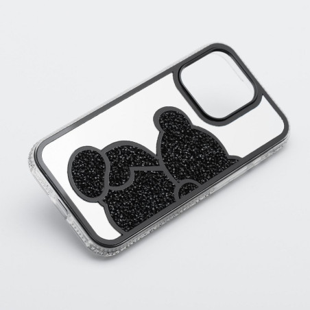 Pouzdro TEDDY BEAR pro iPhone 11 - černé