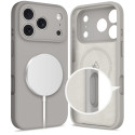 Pouzdro Tech-Protect Silicon MagSafe pro iPhone 17 Pro Max - šedý