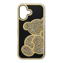 Kryt TEDDY BEAR pro iPhone 17 - zlatý