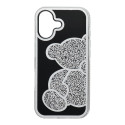 Kryt Case pro iPhone 17 - stříbrná Teddy Bear